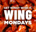 TGI Fridays Wing Mondays: 50c wings on Mondays