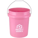Project Source Pink 5-Gallon Plastic General bucket for $5 + pickup