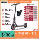 LP60 Electric Scooter 350W 19mph APP Smart Control Scooter for $119 + free shipping