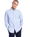 Club Room Men's Solid Stretch Oxford Cotton Shirt for $14 + free shipping w/ $25