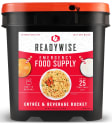 ReadyWise 120-Serving Entreé & Beverage Emergency Food Bucket for $85 + free shipping
