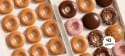 Krispy Kreme New Years Offer: 2 dozens for $20.26 + free delivery