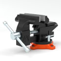 VEVOR 4-1/2" Steel Bench Vise Multi-purpose Vise for $26 + free shipping