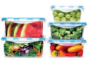 Art & Cook 10-Piece Plastic Food Storage Container Set for $12 + free shipping w/ $25