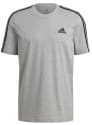 adidas Men's Essentials 3-Stripe T-Shirt for $7 + free shipping