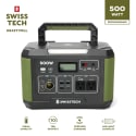 Swiss Tech 500W Portable Power Station for $250 + free shipping