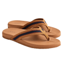 J.Crew Factory Men's Striped Flip-Flops for $19 + free shipping w/ $99