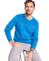 Club Room Men's Textured 100% Cotton Sweater for $15 + free shipping w/ $25