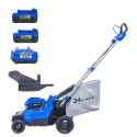 Kobalt 24V Push Battery Walk Mower w/ 2 Batteries for $99 + free shipping