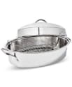 The Cellar 8-Qt. Covered Oval Roasting Pan w/ Rack for $29 + free shipping w/ $25