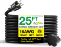 GoGreen Power 16/3 25-Foot Heavy Duty Extension Cord for $8 + free shipping w/ $35