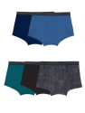 Fruit of the Loom Men's Micro-Stretch Short Leg Boxer Briefs 5-Pack for $6 + free shipping w/ $35