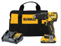 DeWalt 1/2" 20V Max Variable Speed Cordless Hammer Drill Kit for $99 + free shipping