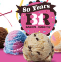 Baskin-Robbins Scoops: 80 cents on December 7