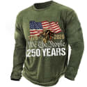 Men's America's 250th Anniversary Print Shirt: 2 for $15 + $9 shipping