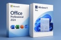 Windows 11 Pro + Microsoft Office Pro 2024 (Lifetime, Digital Download) for $13