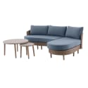 Origin 21 Dunes 3 -Piece Wicker Patio Sofa Conversation Set for $499 + free shipping