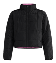 No Boundaries Women's Packable Puffer Jacket for $8 + free shipping w/ $35