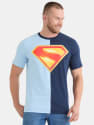 Superman Men's Two Tone Graphic T-Shirt for $7 + free shipping w/ $35