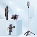 Selfieshow Long Handle Detachable Wireless Bluetooth Tripod for $13 + $2.99 shipping