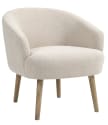 Mainstays Curved Textured Accent Chair for $85 + free shipping