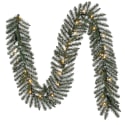 Holiday Living 9-Foot Pre-Lit Ellston Pine Artificial Garland for $5 + free shipping w/ $35