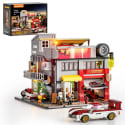 Lumibricks 1935-Piece Street MOD Garage for $70 + free shipping