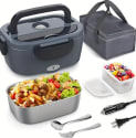 Heated Electric Lunch Box for $15 + free shipping