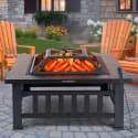 32" x 32" Wood Burning Fire Pit for $60 + free shipping