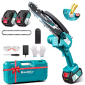Seesii 8'' Mini Cordless Chainsaw Kit for $61 + free shipping