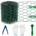 Galvanized Chicken Wire Installation Kit for $10 + free shipping w/ $35