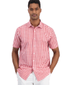 Club Room Men's Woven Gingham Shirt for $10 + free shipping w/ $25