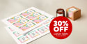 Custom Printed Labels and Stickers Deal at Staples: 30% off + free shipping w/ $60