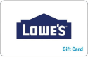 $100 Lowe's Gift Card for $90