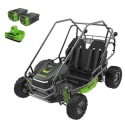 Greenworks 60V Gen 2 Stealth Series All-Terrain Electric Youth Go-Kart w/ 2 8Ah Batteries and Charger for $2,125 + free shipping