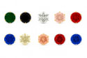 Classic CZ Stud Earrings for $8 + free shipping
