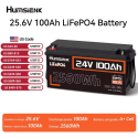 Humsienk 24V 2,560W 100Ah LiFePO4 Battery for $223 + free shipping