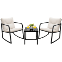 Devoko 3-Piece Rocking Patio Furniture Set for $85 + free shipping