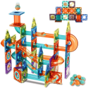 BeePrincess 98-Piece Magnetic Tile Toy Set for $25 + free shipping w/ $35