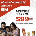 Infimobile 10GB Unlimited Talk & Text: Just $99/Year