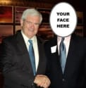 Skip Newt's $50 Photo Fee, Get a Pic with a Presidential Candidate for Free