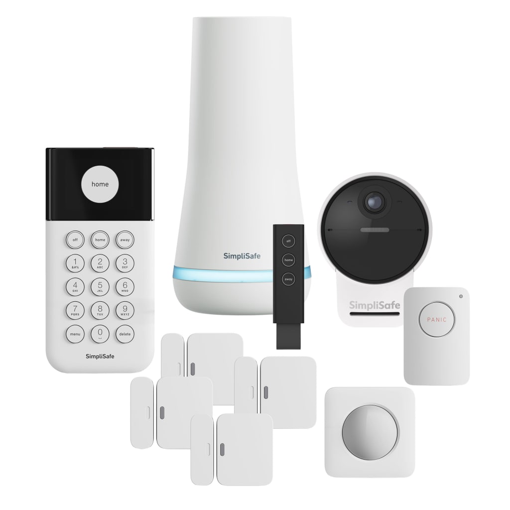 SimpliSafe 10-Piece Security System w/ Outdoor Camera Series 2