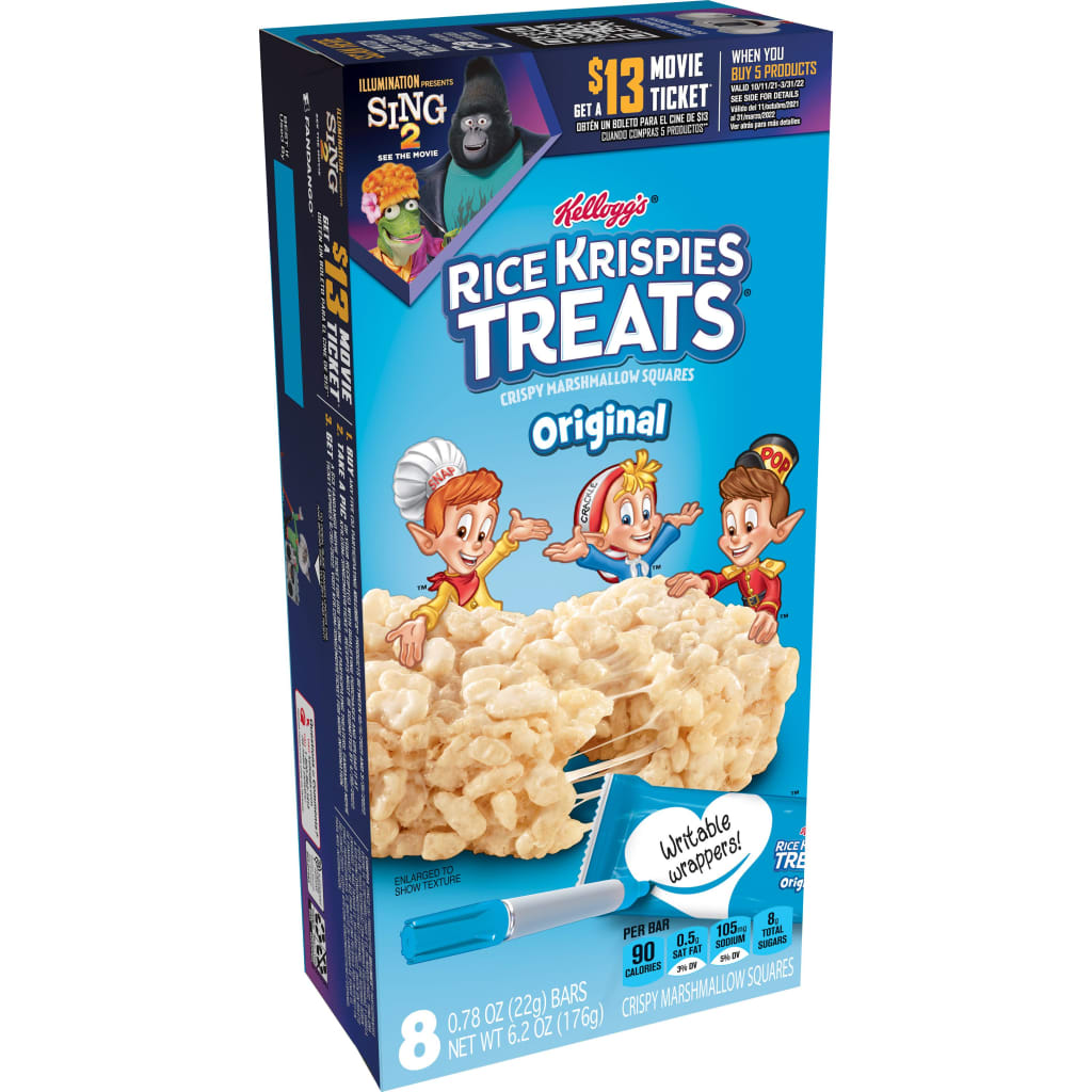 Rice Krispies Treats Snack Bars 8-Count