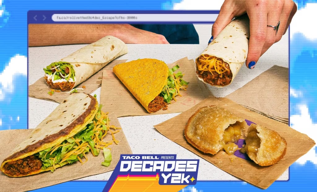 Taco Bell The Decades Y2K Menu