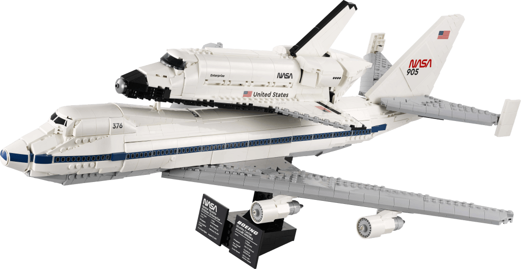 LEGO Icons Shuttle Carrier Aircraft