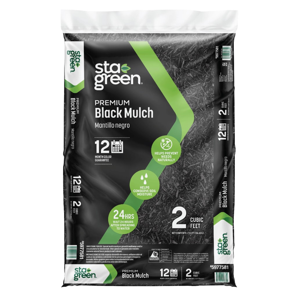 Sta-Green Premium 2-Cubic Foot Mulch Bags at Lowe's