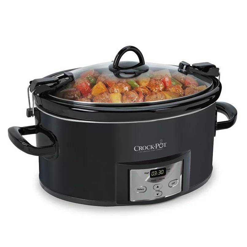 Crock-Pot 7-Quart Countdown Cook and Carry Slow Cooker