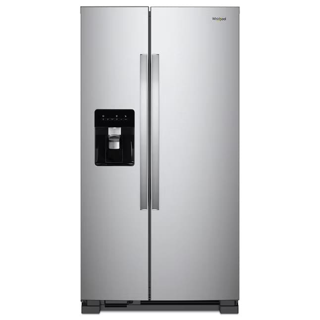 Whirlpool 24.6-Cu. Ft. Side-by-Side Refrigerator with Ice Maker for $1,099 + free shipping