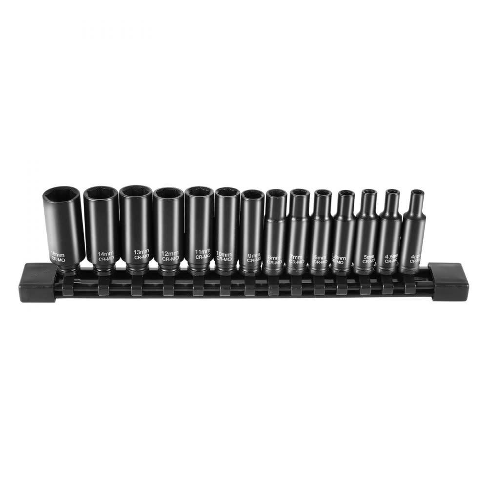 Vevor 1/4" Drive 14-Piece Impact Socket Set for $16 + free shipping
