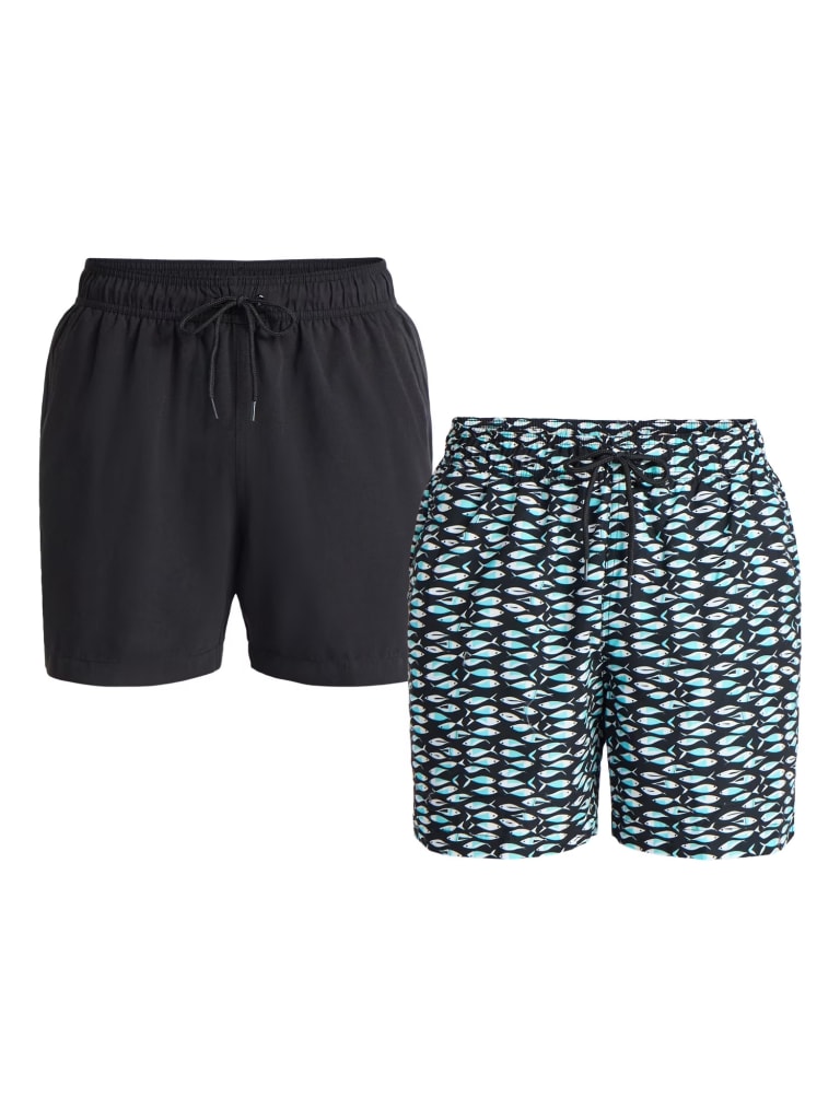 George Men's Swim Trunks 2-Pack